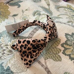 Janie and Jack leopard print headband